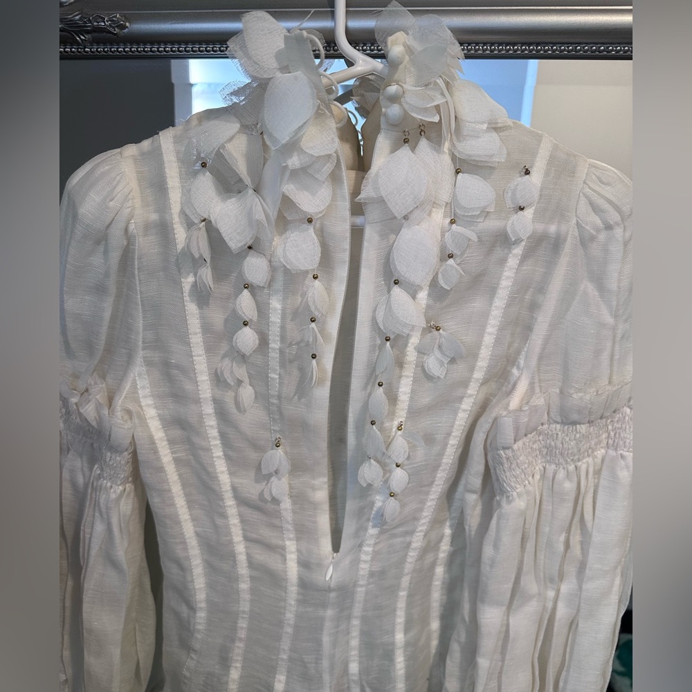 ZIMMERMANN BOTANICA WATTLE BLOUSE - SIZE 0 - Picture 10 of 15